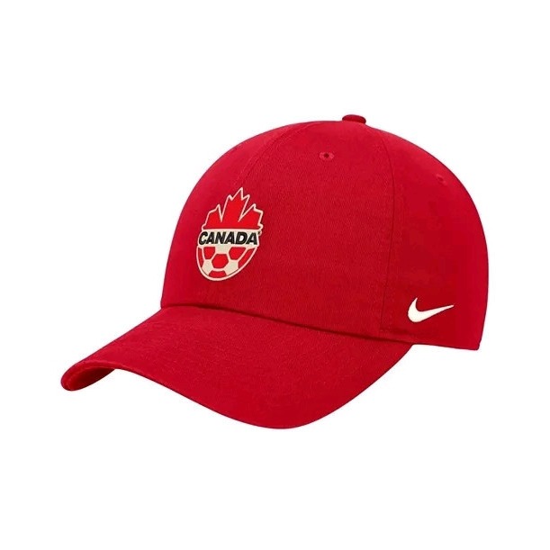Nike Heritage86 Canada Soccer Adjustable Hat Cap Unisex Red Nwt